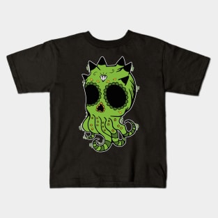 Skull Sea Creature Kids T-Shirt